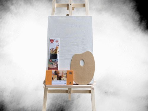 Caballete de Pino | Pinceles | Óleos