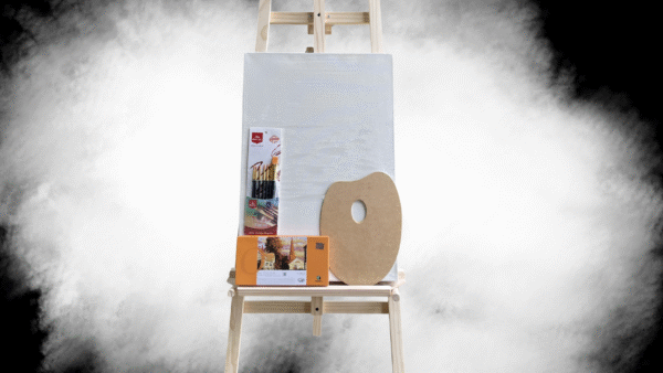 Caballete de Pino | Pinceles | Óleos