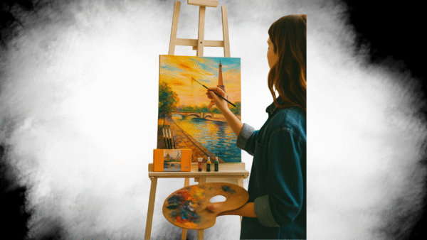 Caballete de Pino | Pinceles | Óleos